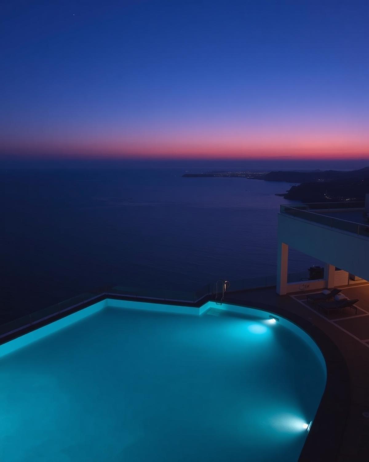 Luxury beach club, French Riviera